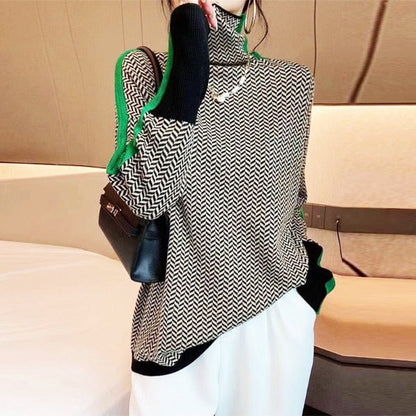 Ravora Paris™ | Pull Élégance Rayée