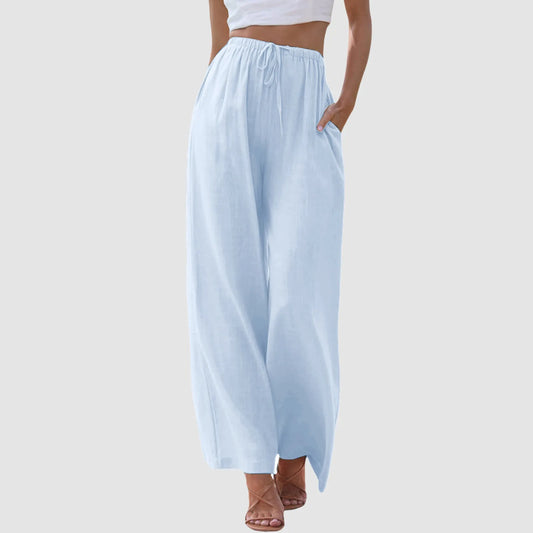 Ravora Paris™ | Pantalon taille haute à jambes larges