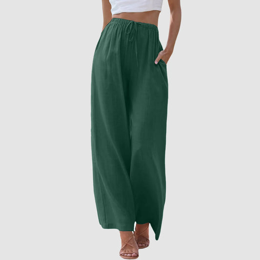 Ravora Paris™ | Pantalon confort à jambe large et taille haute